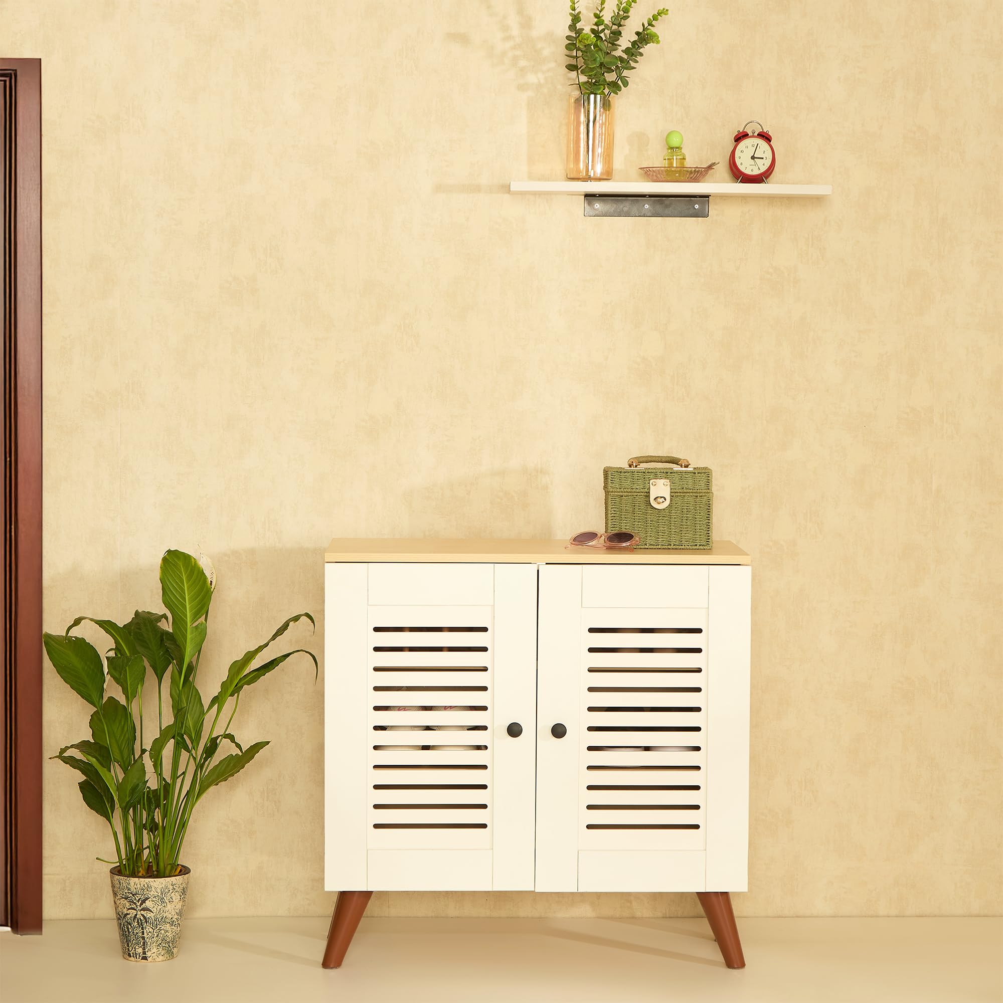 SUPER SOUL SHOW 2・3・6・7・8・9 セット Green Soul Zuvio 2 Door | Engineered Wood Ventilated Shoe Rack | 3